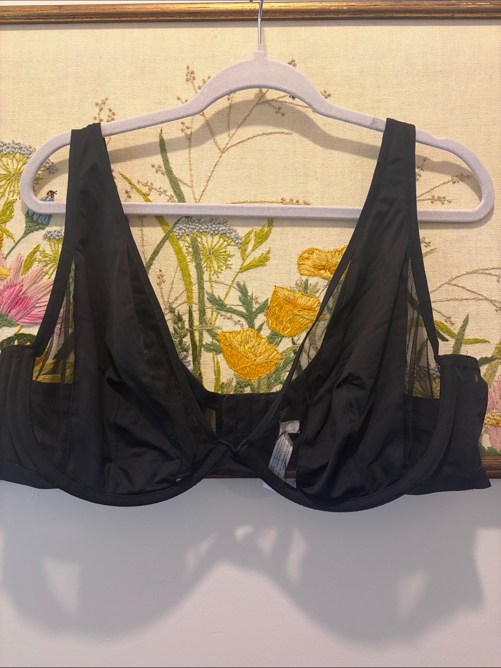 Cacique mesh bra